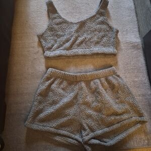 Cozy Gray Women's Sleepwear Set
